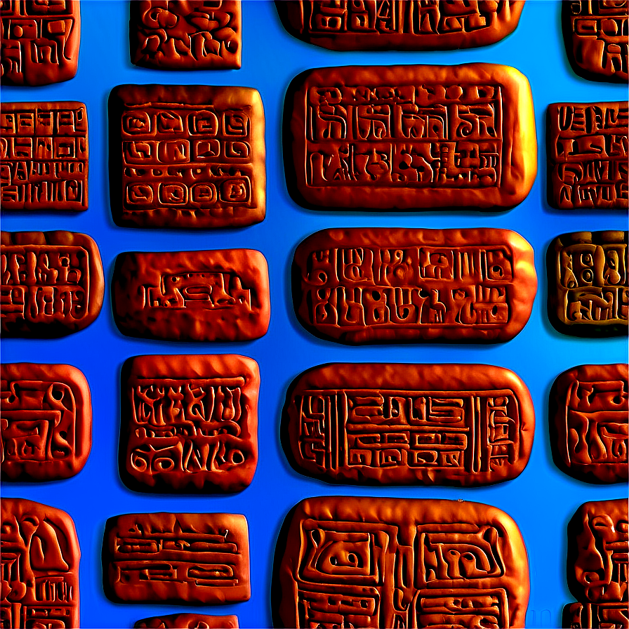 Ancient Clay Tablets Png 24 PNG image