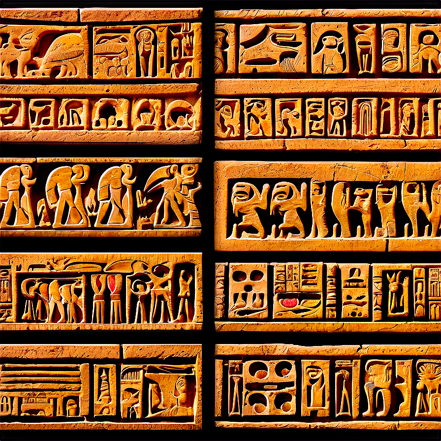 Ancient Egyptian Hieroglyphics Png 27 PNG image