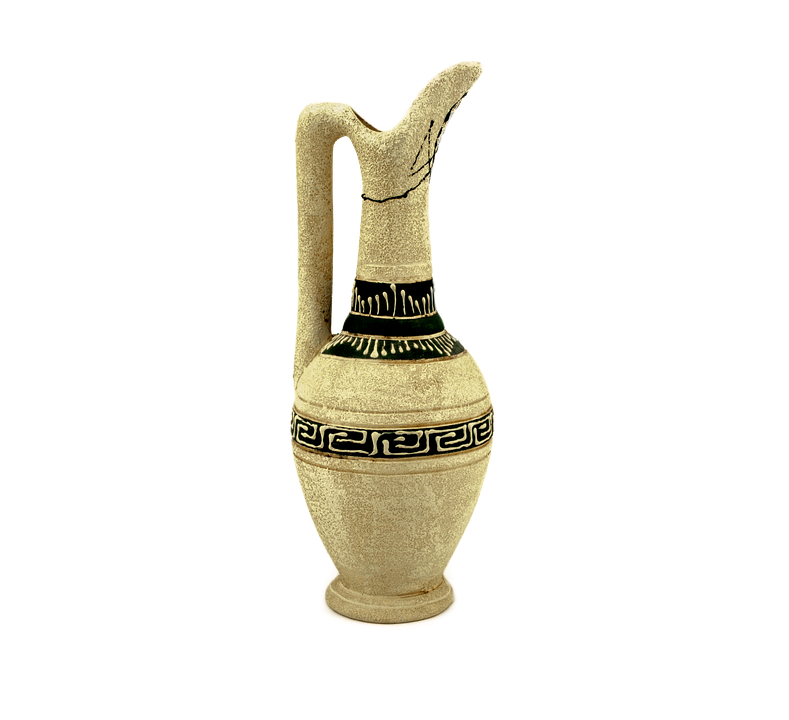 Ancient Greek Oinochoe Vase PNG image