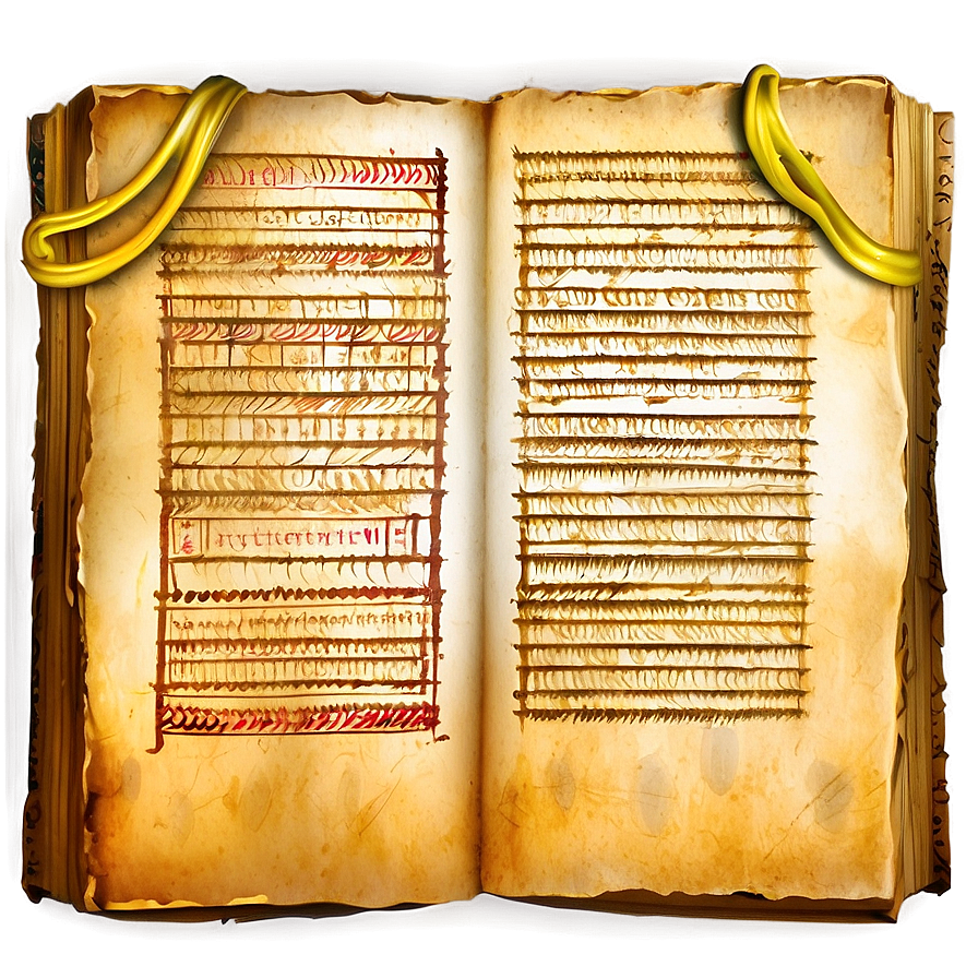 Ancient Manuscripts Png 06202024 PNG image