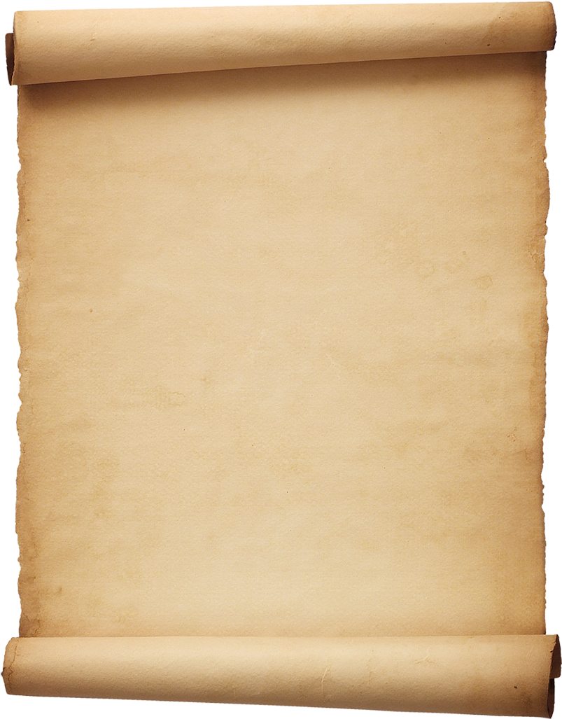 Ancient Scroll Paper Texture PNG image