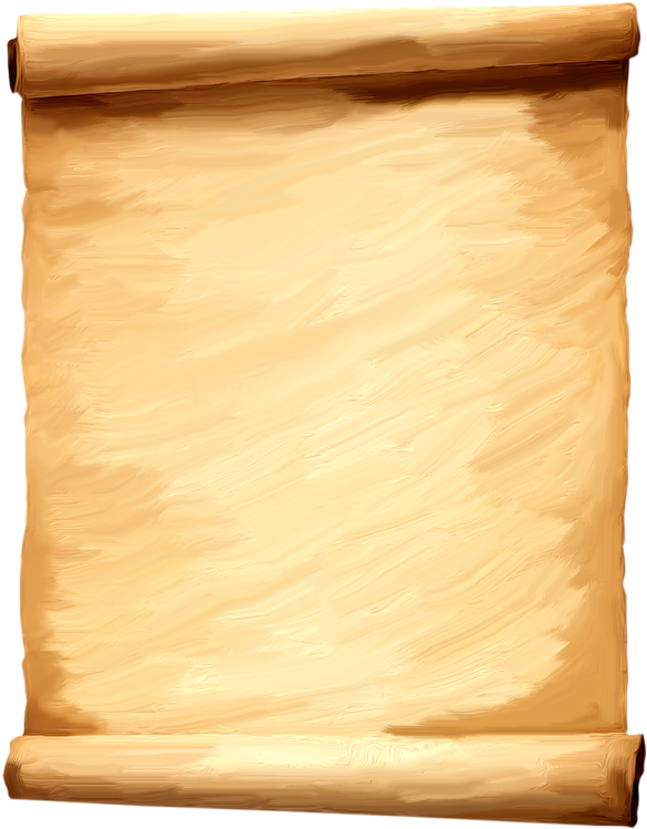 Ancient Scroll Parchment Texture PNG image