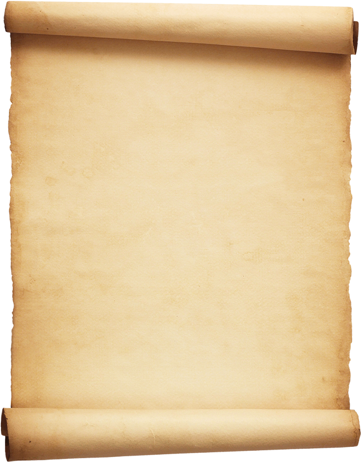 Ancient Scroll Parchment Texture PNG image