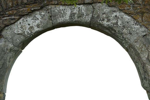 Ancient Stone Archway PNG image