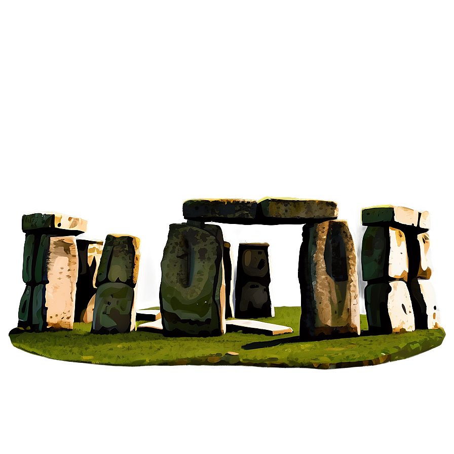 Ancient Stonehenge Landscape Png 53 PNG image