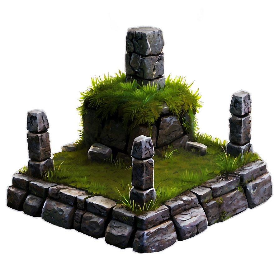 Ancient Swamp Ruins Png 30 PNG image