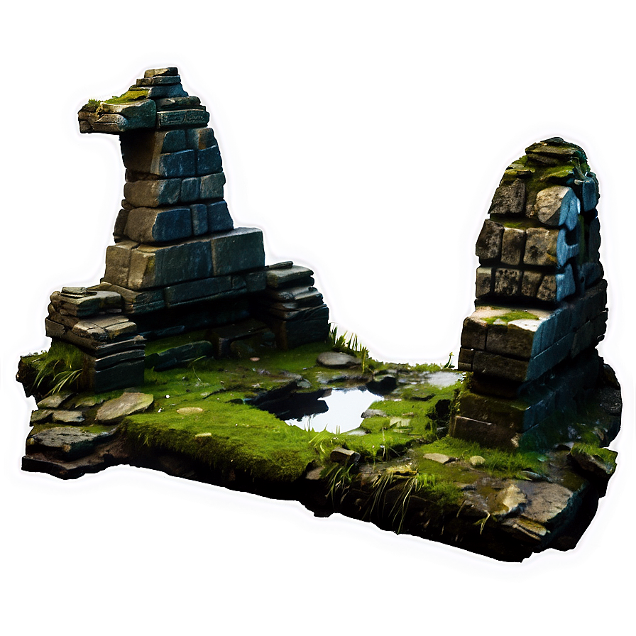 Ancient Swamp Ruins Png 73 PNG image