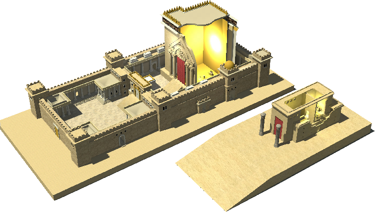 Ancient Temple3 D Model PNG image