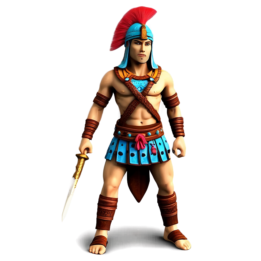 Ancient Warrior Figure Png 37 PNG image