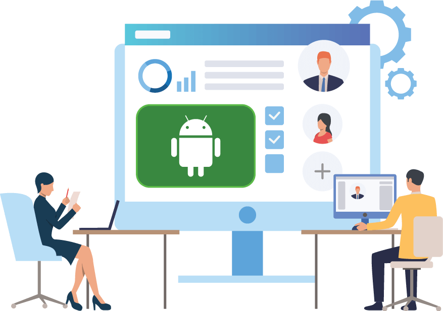 Android Development Presentation PNG image