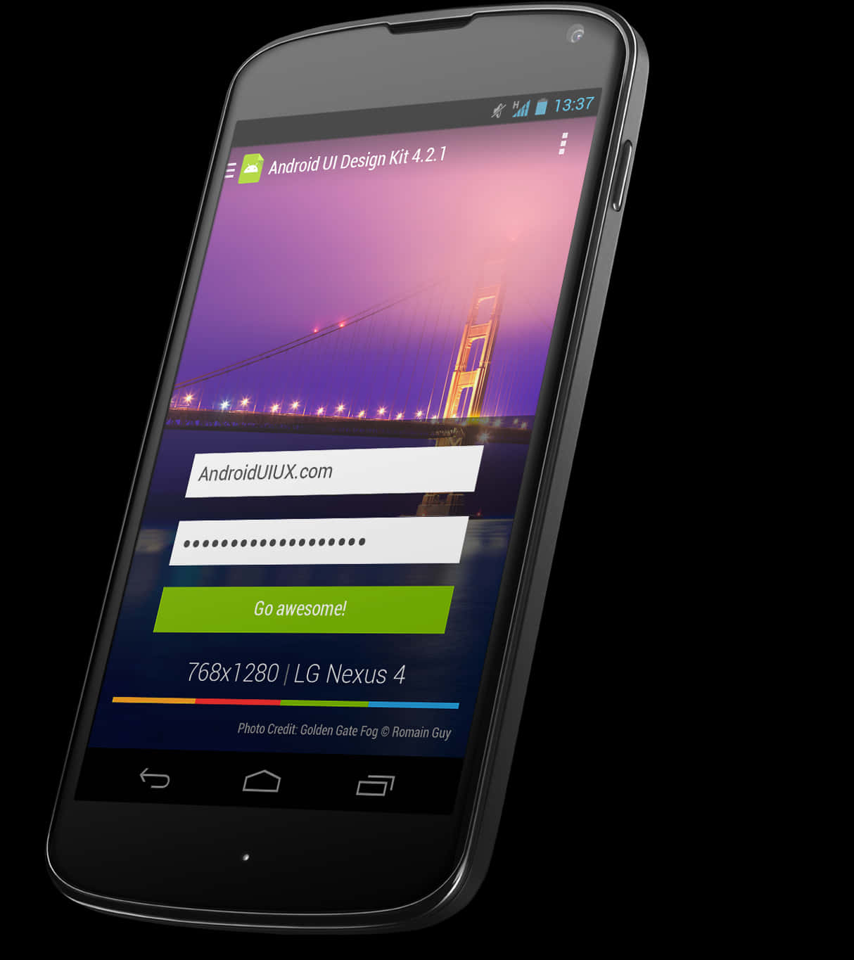 Android Nexus4 U I Design Preview PNG image