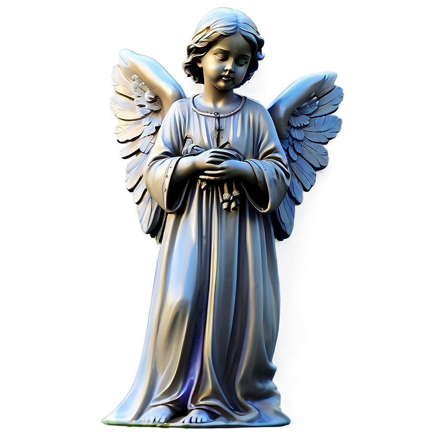 Angel And Child Sculpture Png 49 PNG image