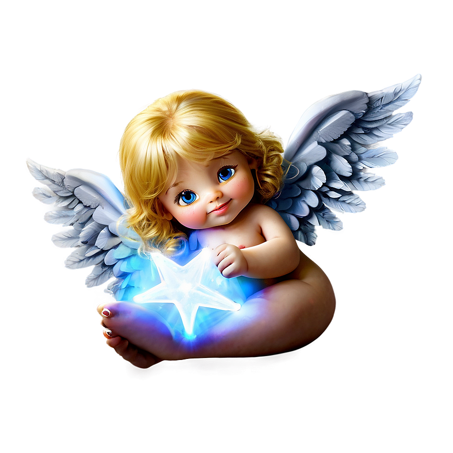 Angel Holding Star Png 59 PNG image