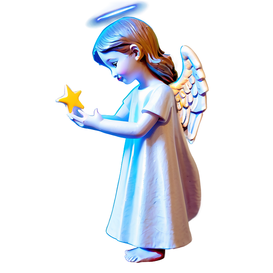 Angel Holding Star Png 70 PNG image