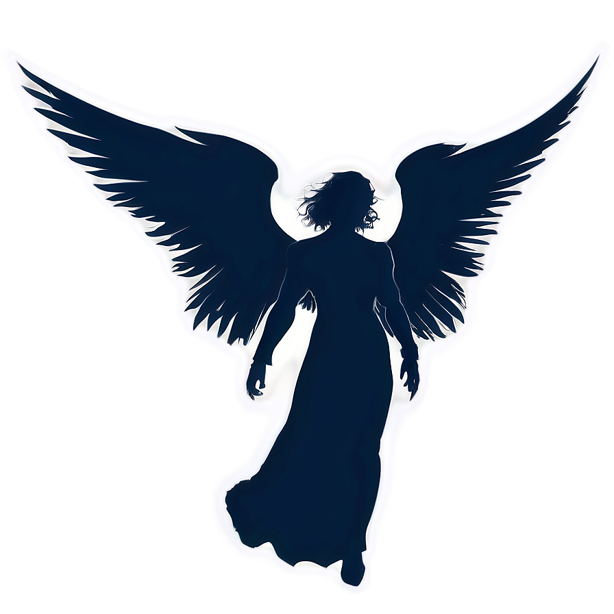 Angel Silhouette Png 05032024 PNG image