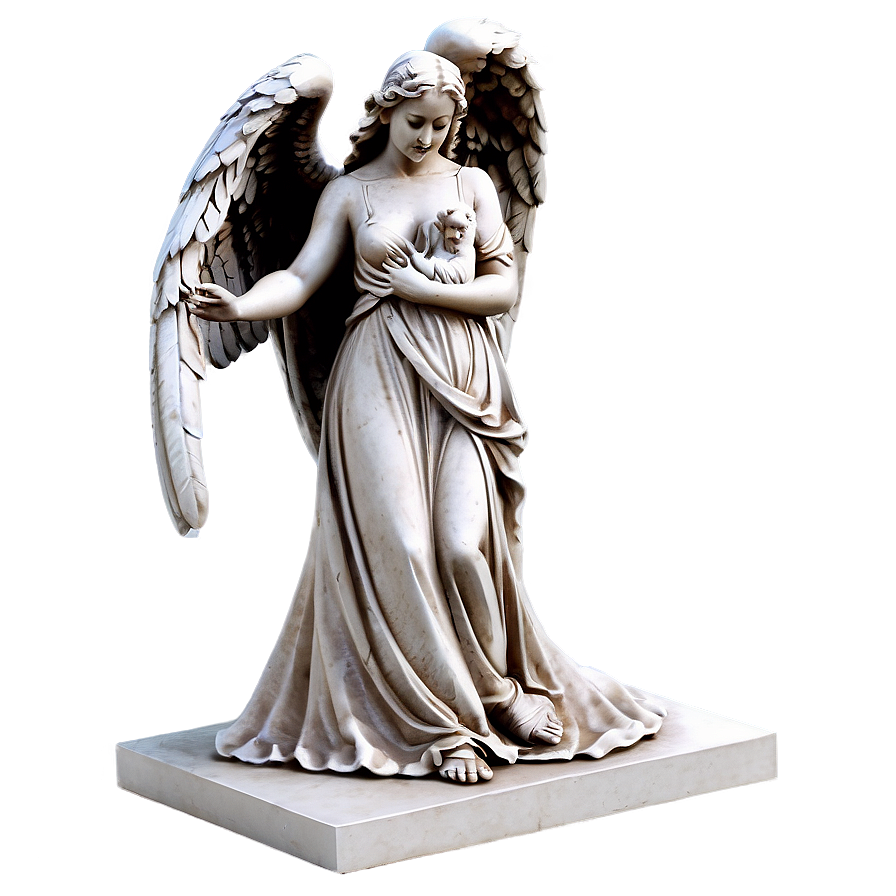 Angel Statue Png Yuv64 PNG image