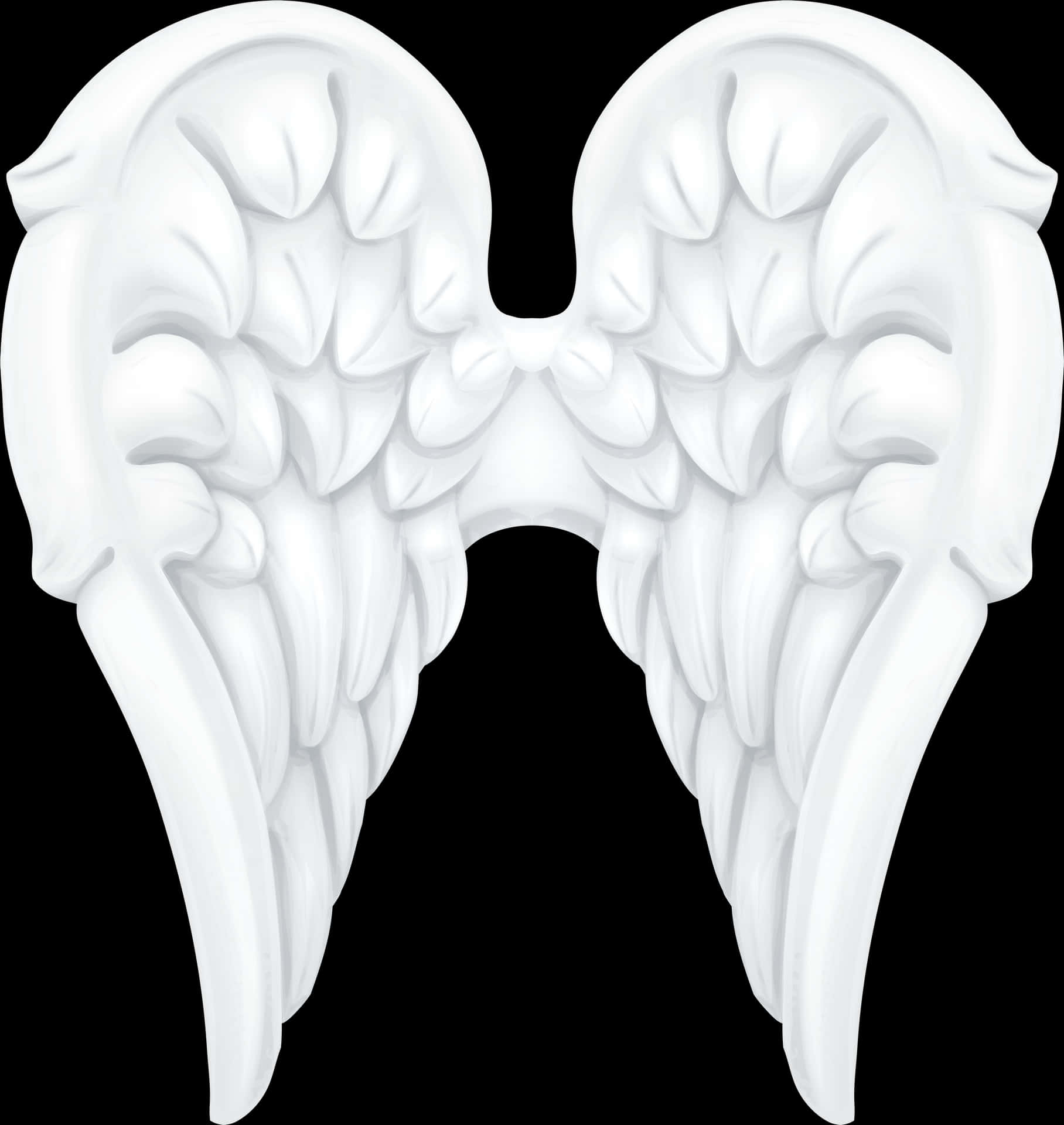 Angel Wings Graphic Art PNG image
