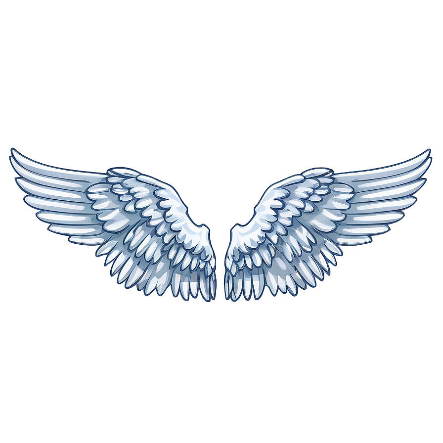 Angel Wings Illustration Png 05042024 PNG image