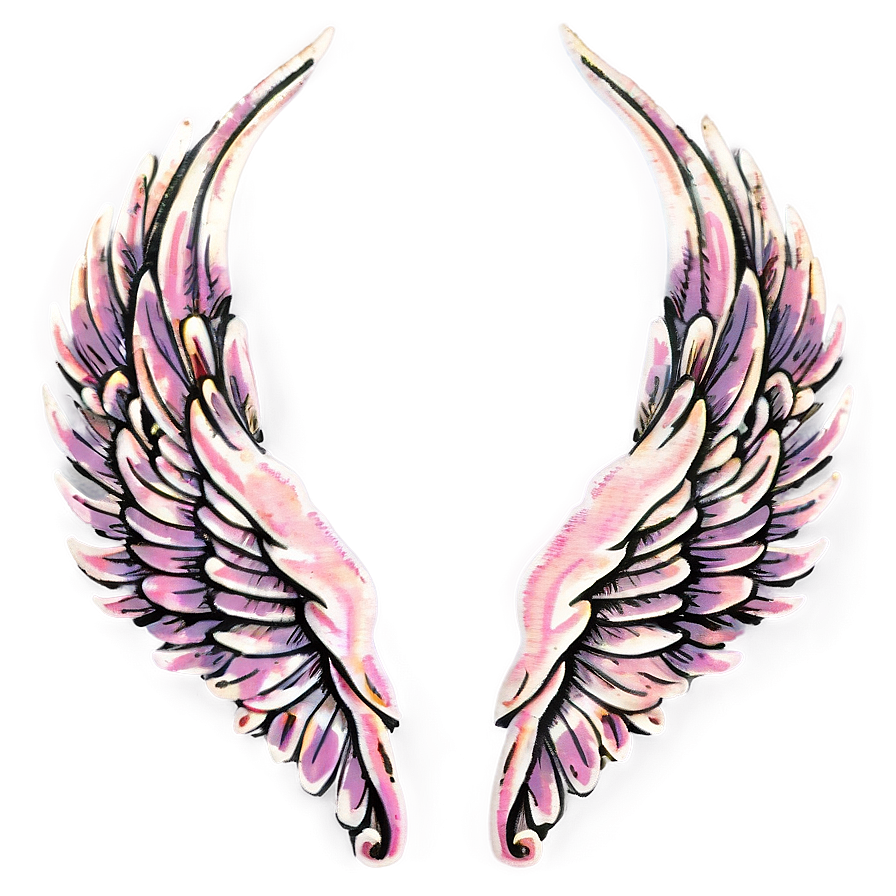 Angel Wings Tattoo Png 05042024 PNG image