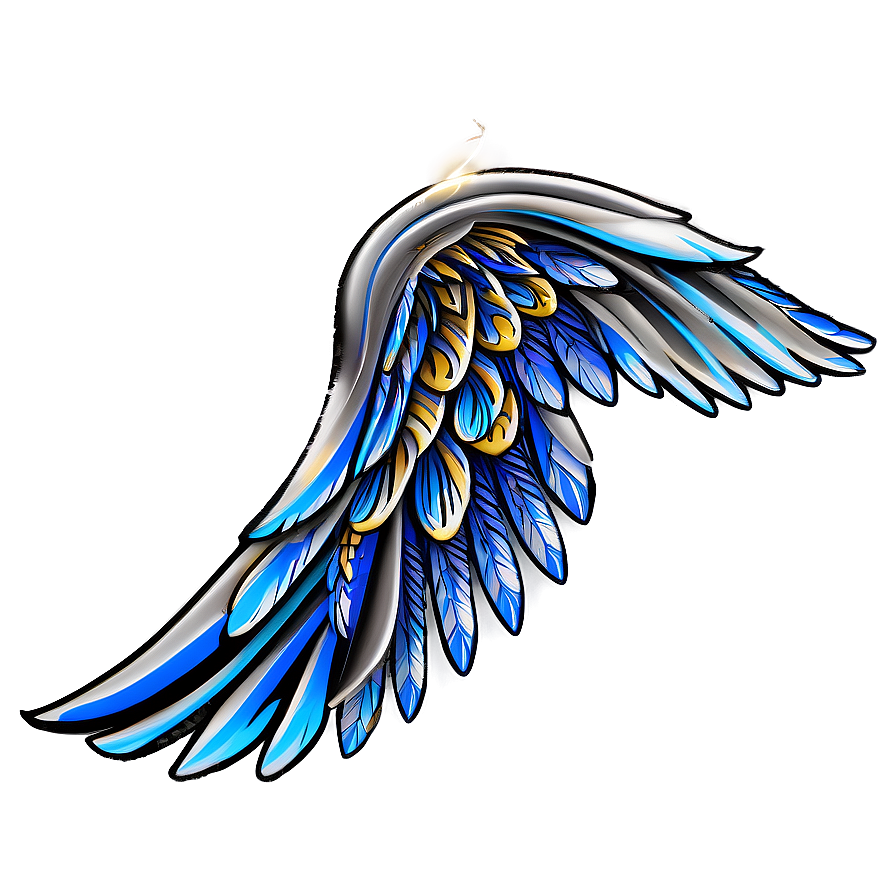 Angel Wings With Feathers Png Miy23 PNG image