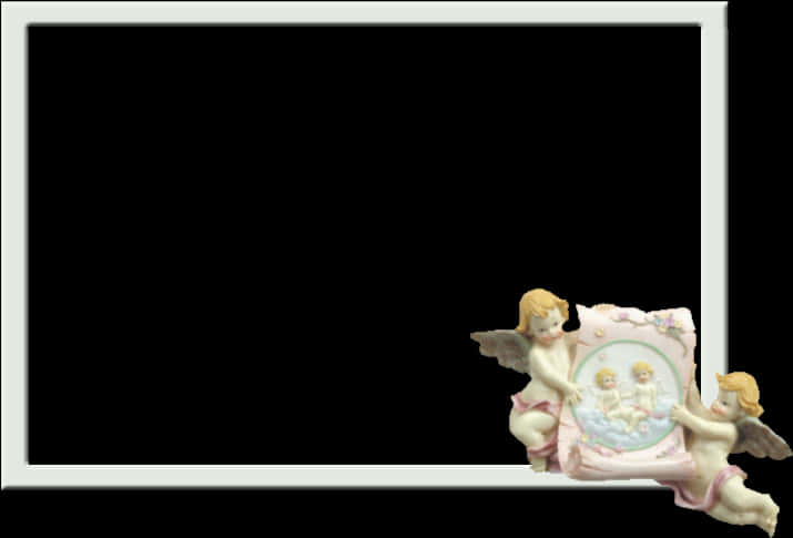 Angelic Frame Design PNG image