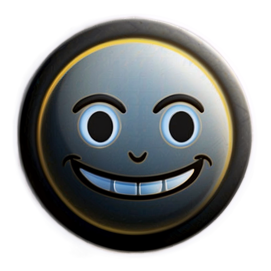 Angelic Smile Emoji Png 05242024 PNG image