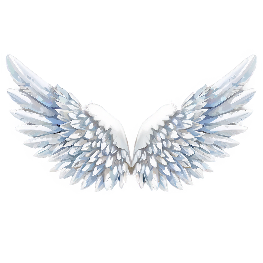 Angelic White Wings Png 06262024 PNG image