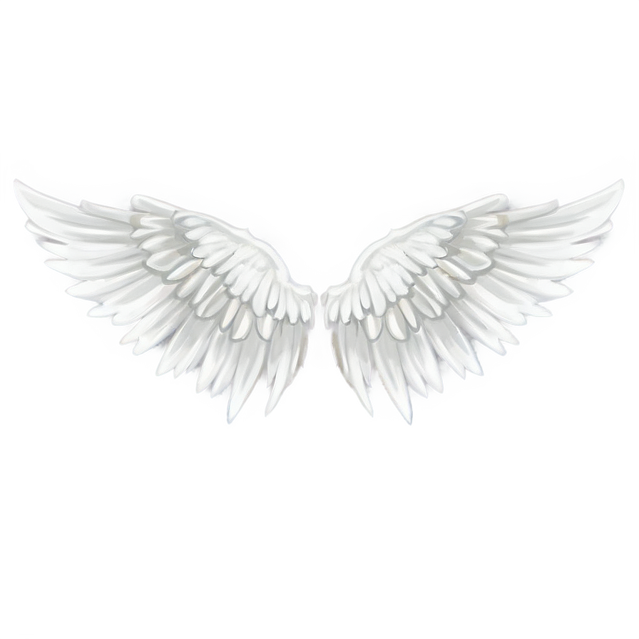 Angelic White Wings Png 06262024 PNG image