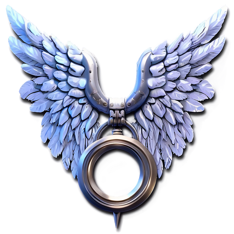 Angelic Wings Emblem Png 27 PNG image