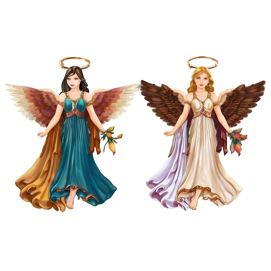 Angels Of The Seasons Png Dkf PNG image