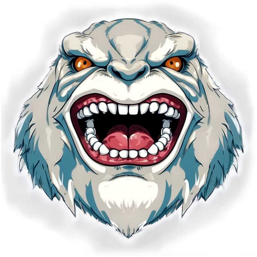 Angry Anime Mouth Png 06202024 PNG image