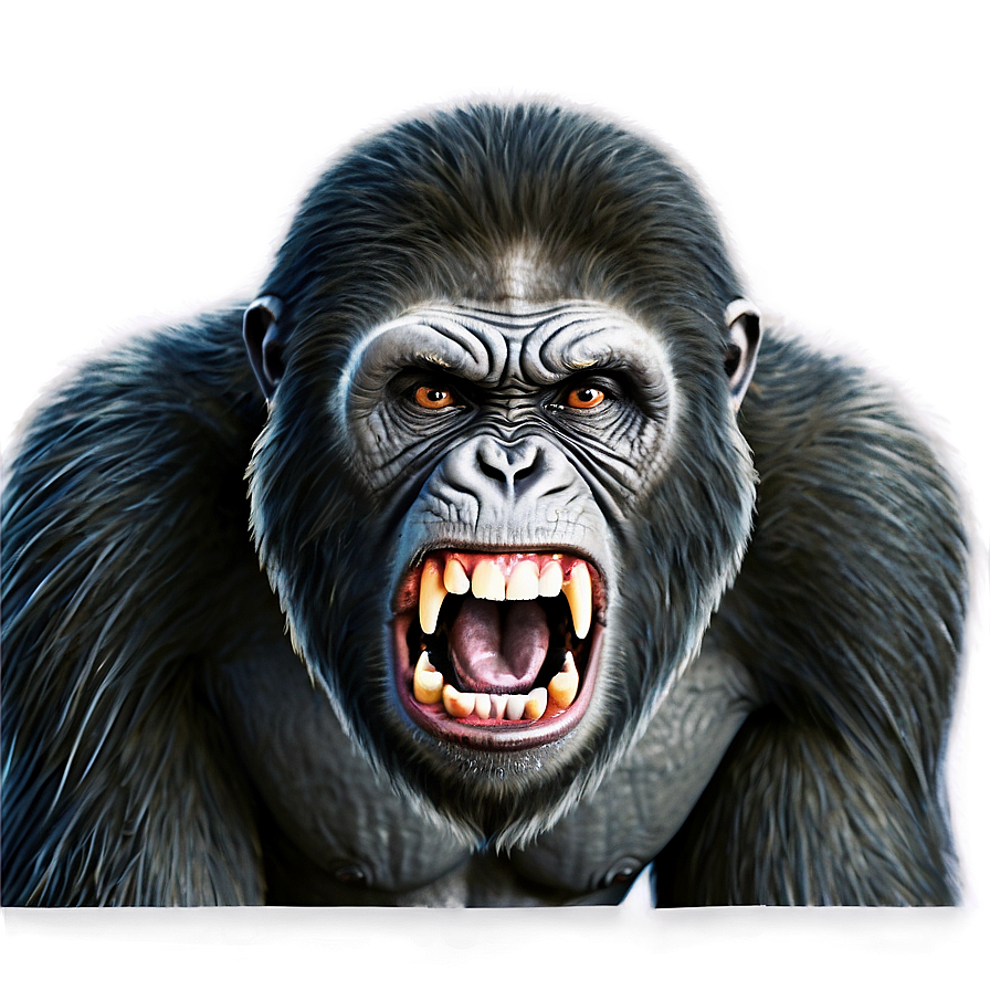 Angry Ape Design Png Vja87 PNG image