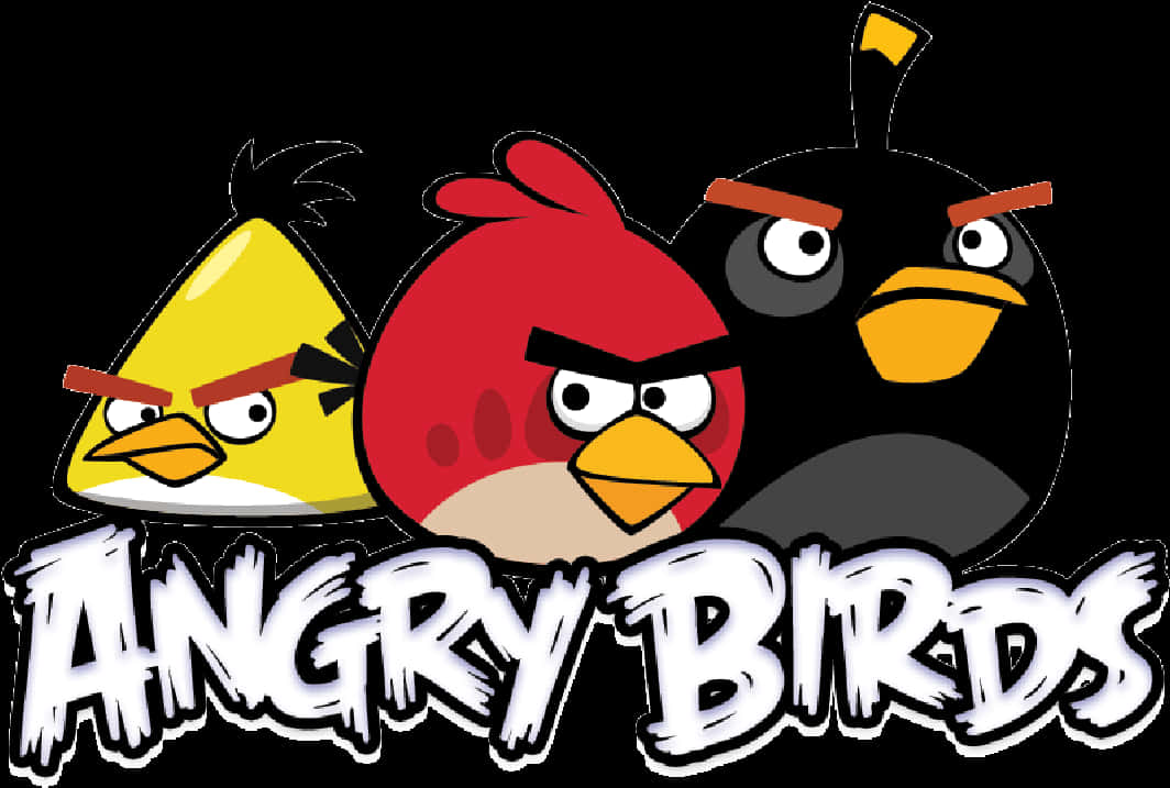 Angry Birds Characters Logo PNG image