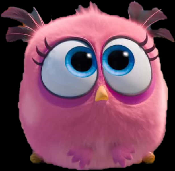 Angry Birds Pink Bird Stella PNG image