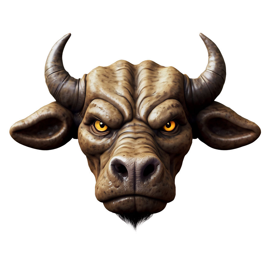 Angry Bull Head Design Png Ifs81 PNG image