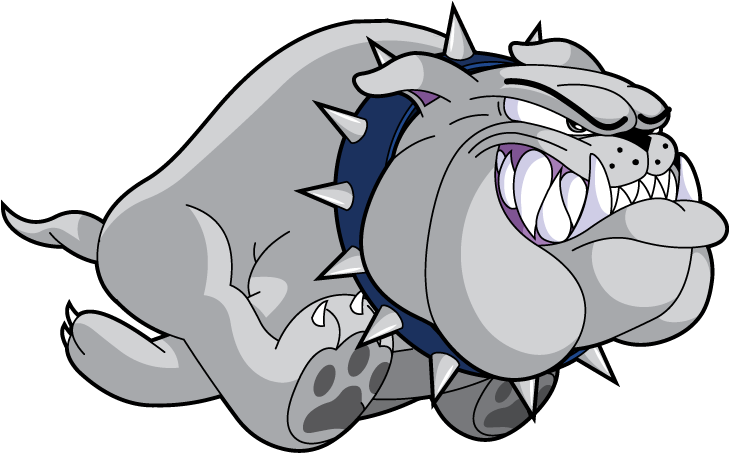 Angry Bulldog Cartoon Character PNG image