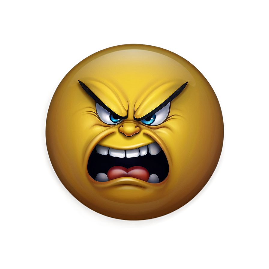 Angry Emoji Png Oly | PNGpix.com