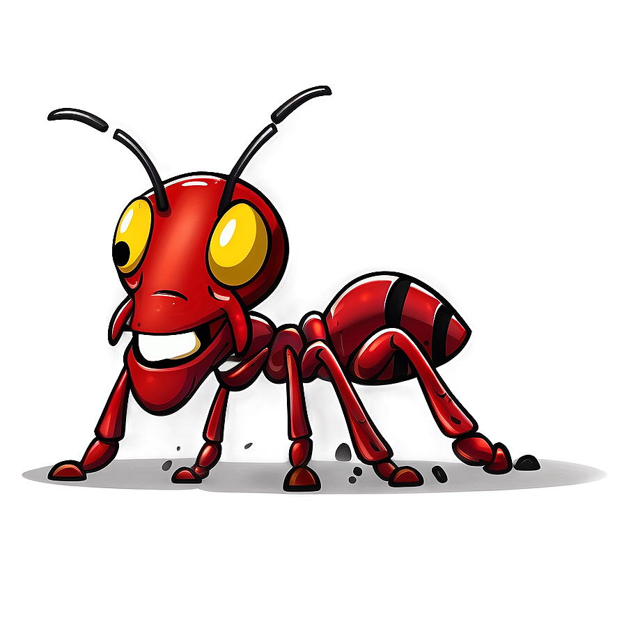 Angry Fire Ant Cartoon Png 06292024 PNG image