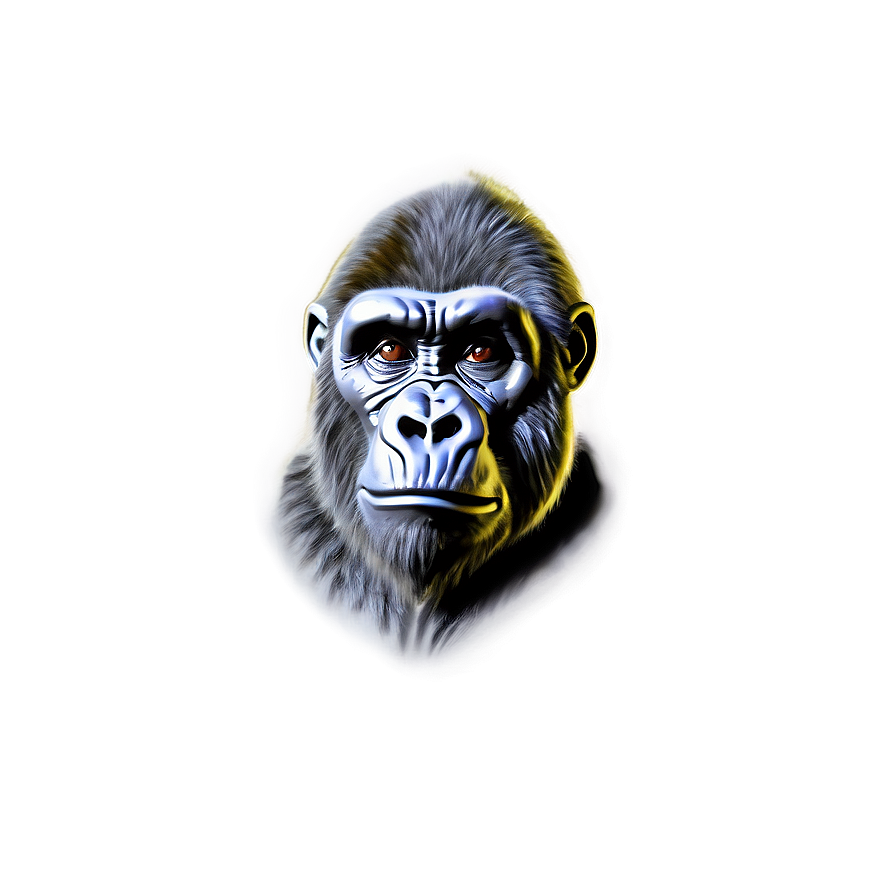 Angry Gorilla Clipart Png Qxg PNG image