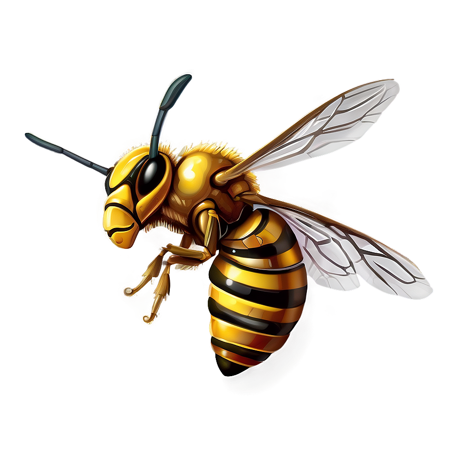 Angry Hornet Illustration Png Dws PNG image