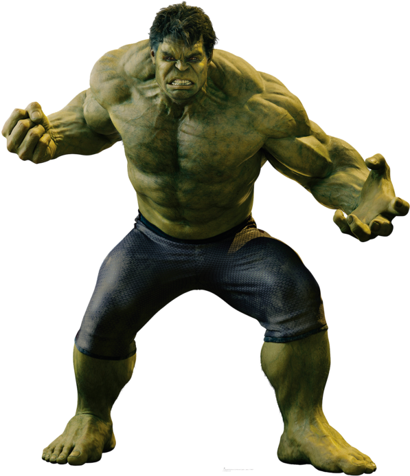 Angry Hulk Pose PNG image