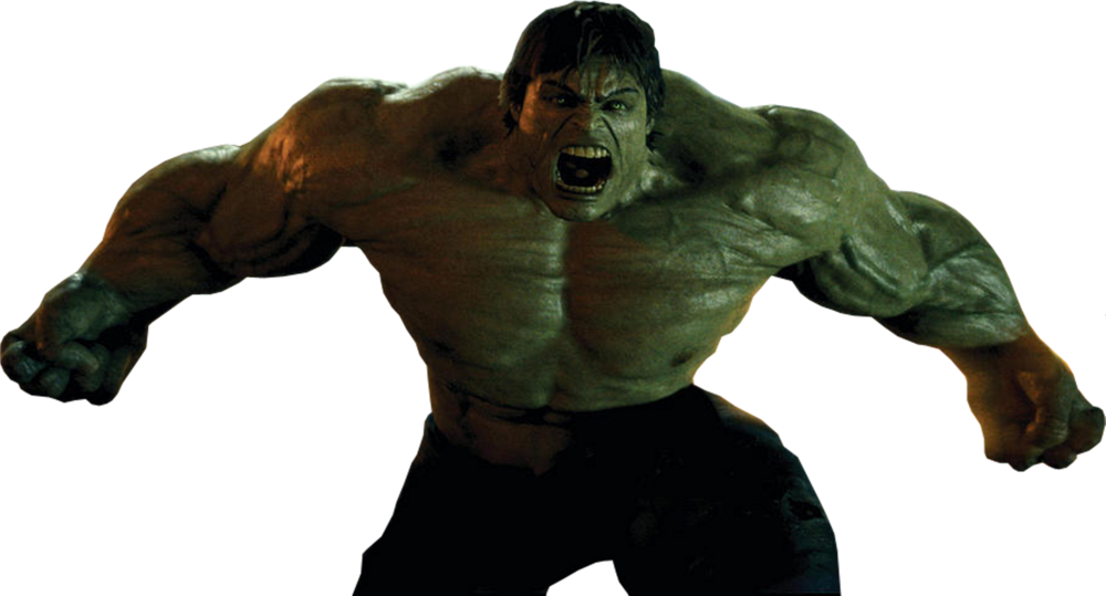 Angry Hulk Roaring PNG image