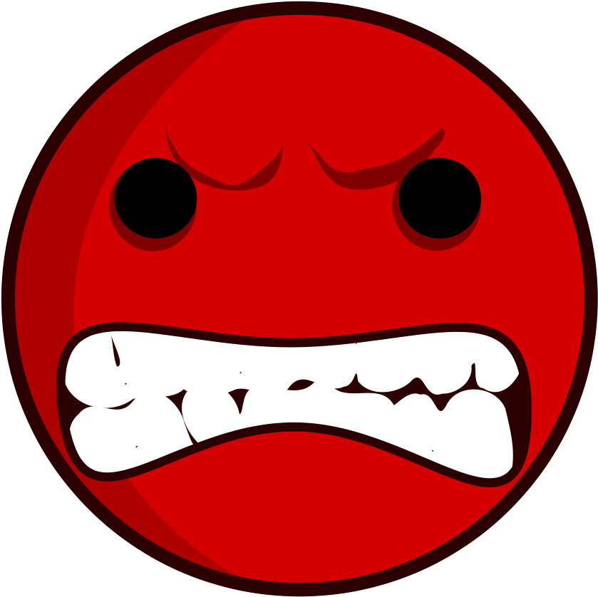 Angry Red Face Emoji.png PNG image