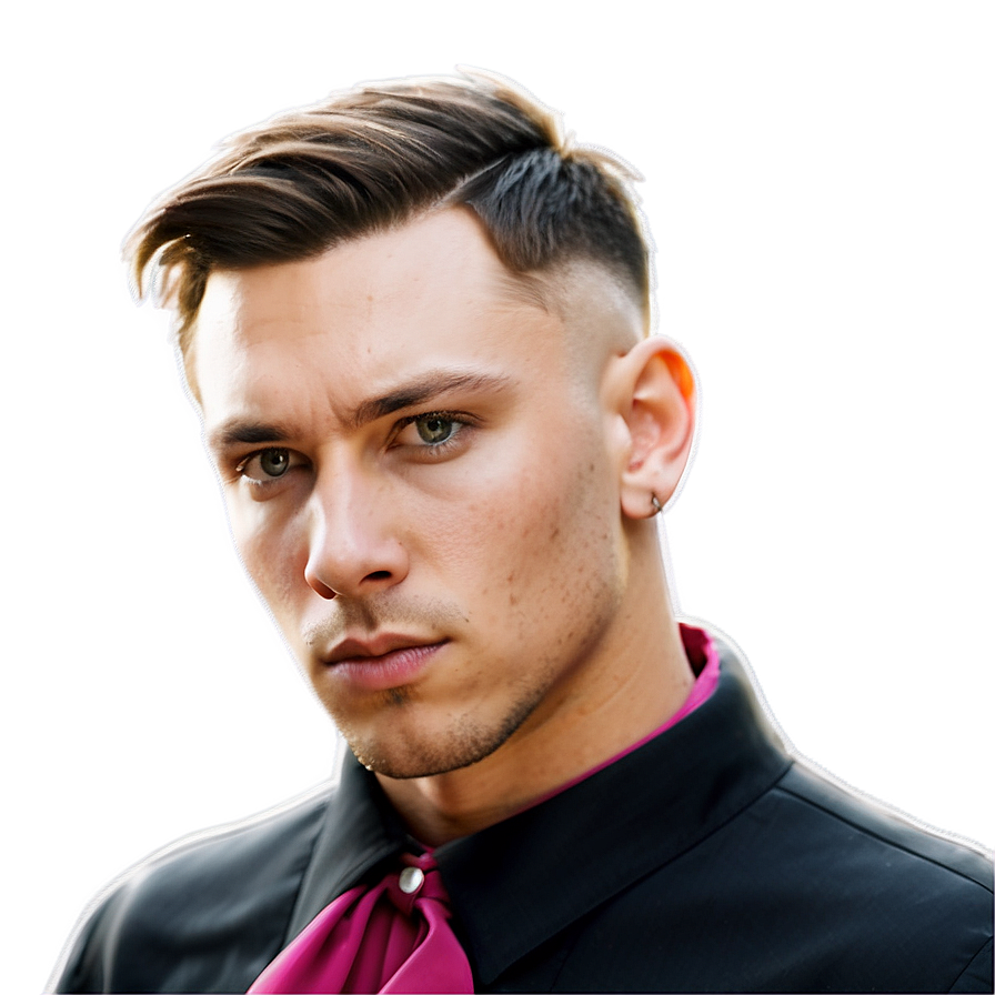 Angular Edgar Haircut Png 5 PNG image