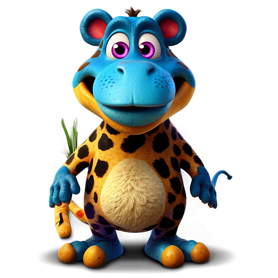 Animal Cartoon Characters Png Hhu PNG image