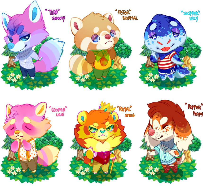 Animal_ Crossing_ Character_ Fanart PNG image