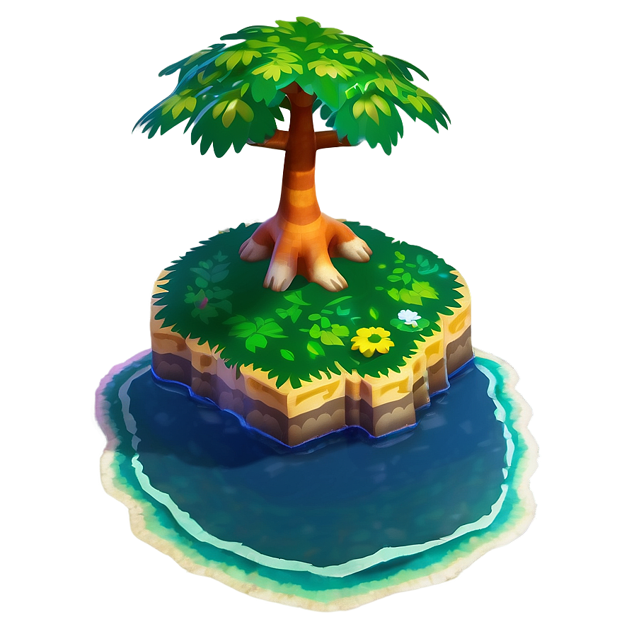 Animal Crossing Island Png Uty PNG image