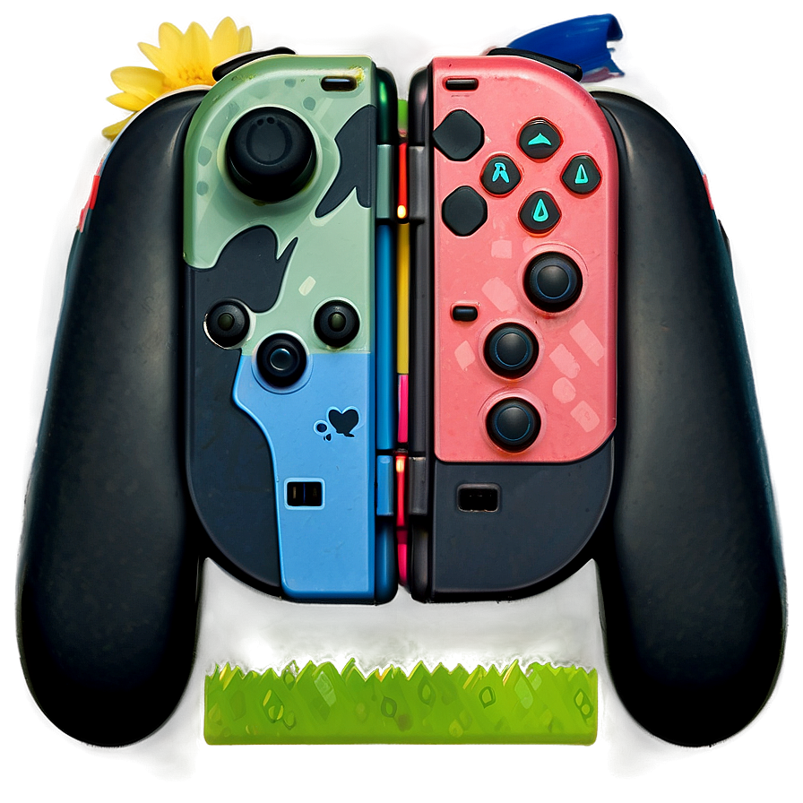 Animal Crossing Joy-con Png 05242024 PNG image