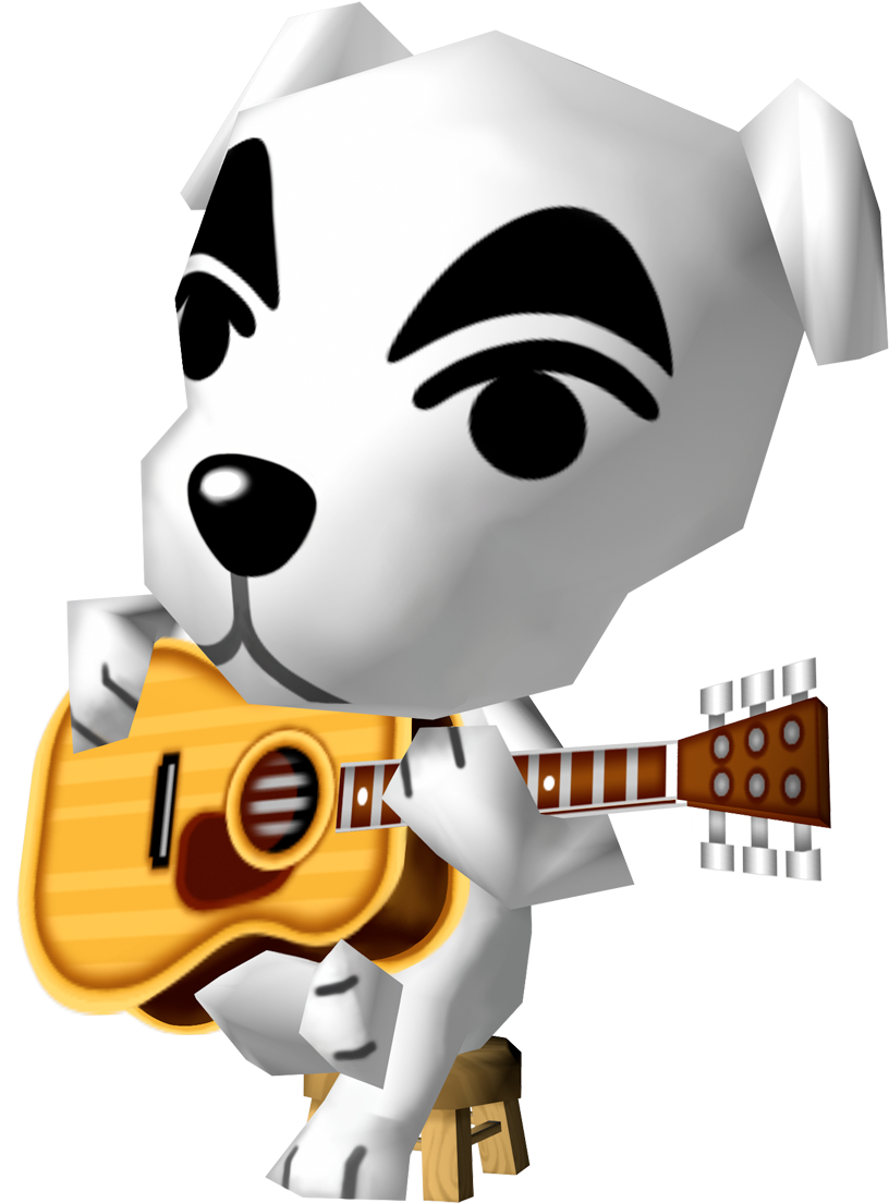 Animal Crossing K K Slider Guitar PNG image