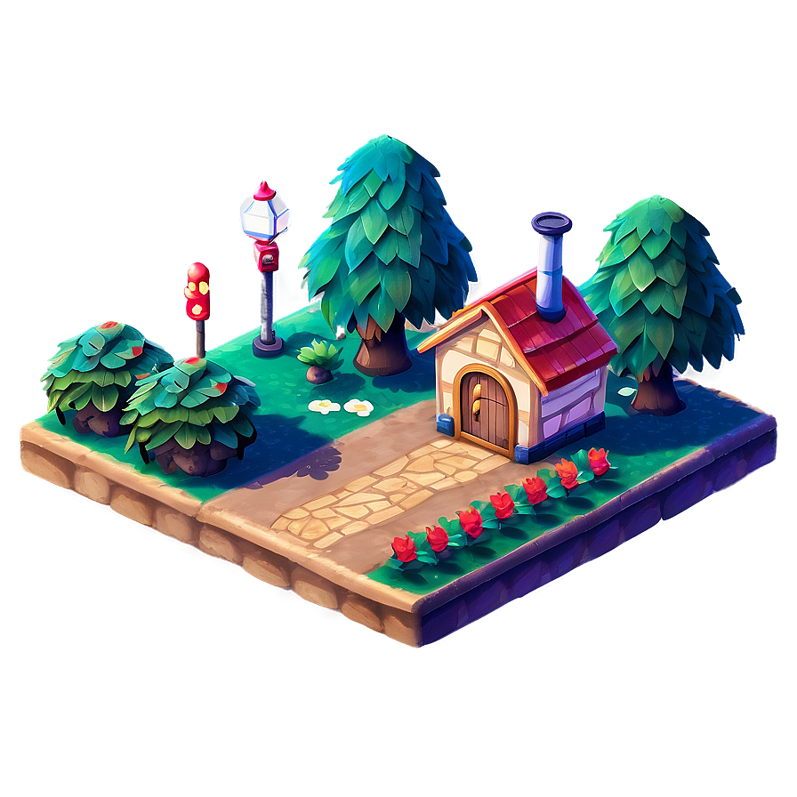 Animal Crossing Path Designs Png Xue40 PNG image